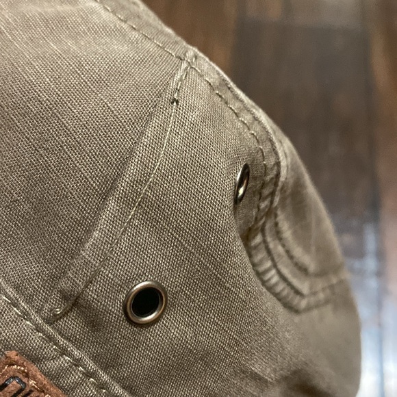$10 add-on O/S brown cadet / army / military hat - Picture 3 of 7